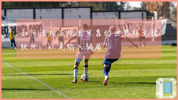如何识别正规且可靠的世界杯竞猜软件,以免陷入骗局?